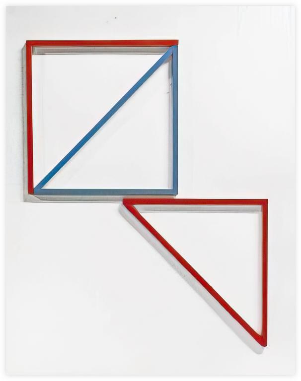 Catalogue raisonné, ALbert Chubac, Collage au jeu de triangles assemblés
