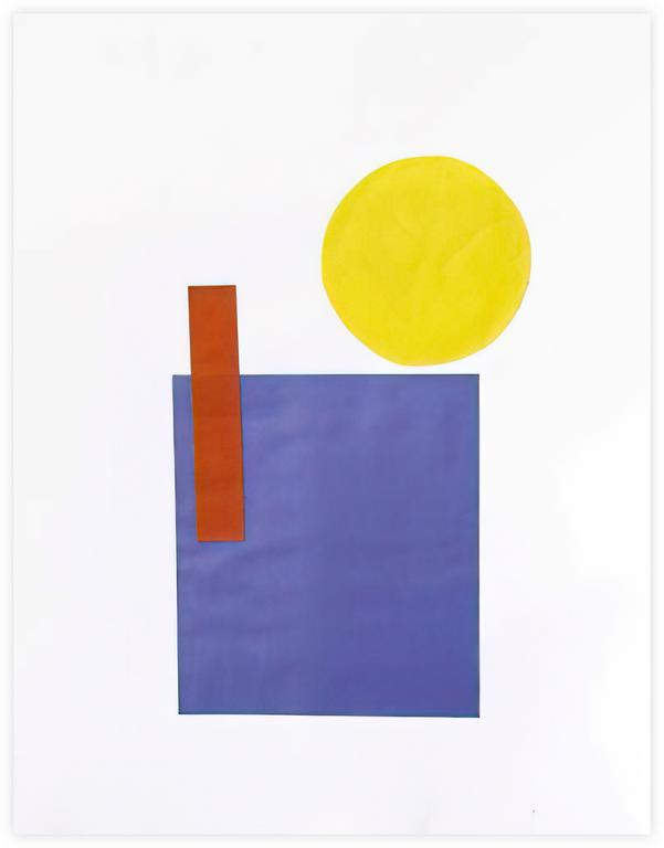 Catalogue raisonné, Albert Chubac, Collage géométrique au disque sur une sphère