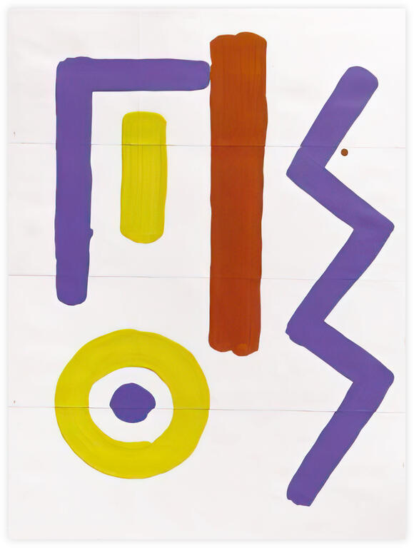 Catalogue raisonné, Albert Chubac, collage géométrique