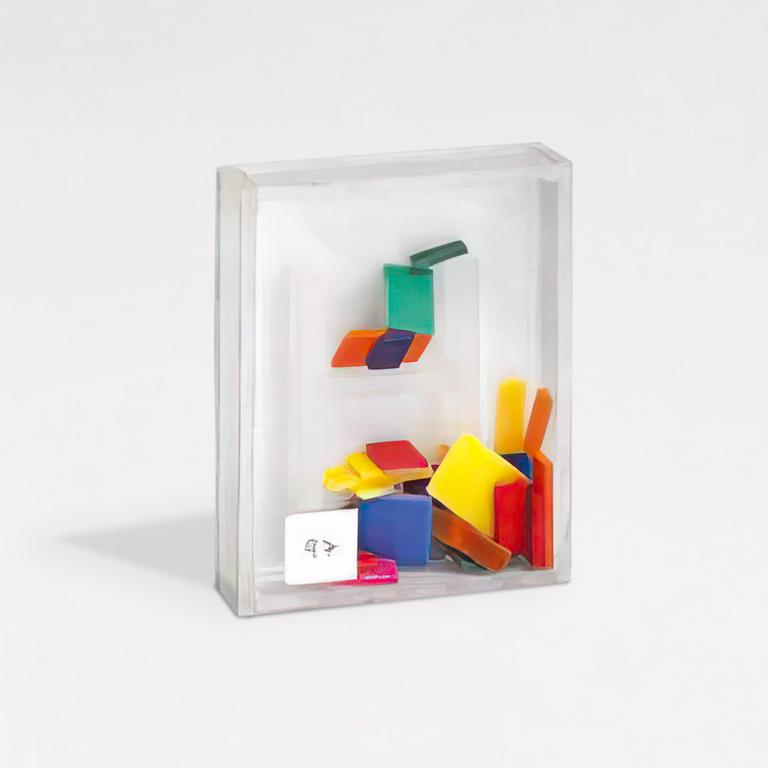Catalogue raisonné, Albert Chubac, Petite boîte eux plexiglas colorés