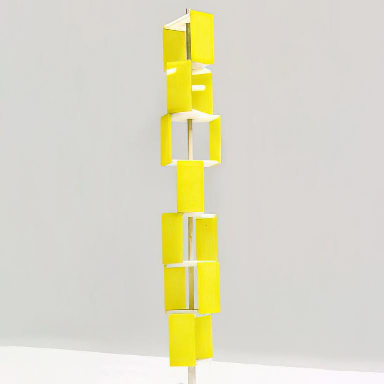 Catalogue raisonné, Albert Chubac, Mât aux plexiglas jaunes