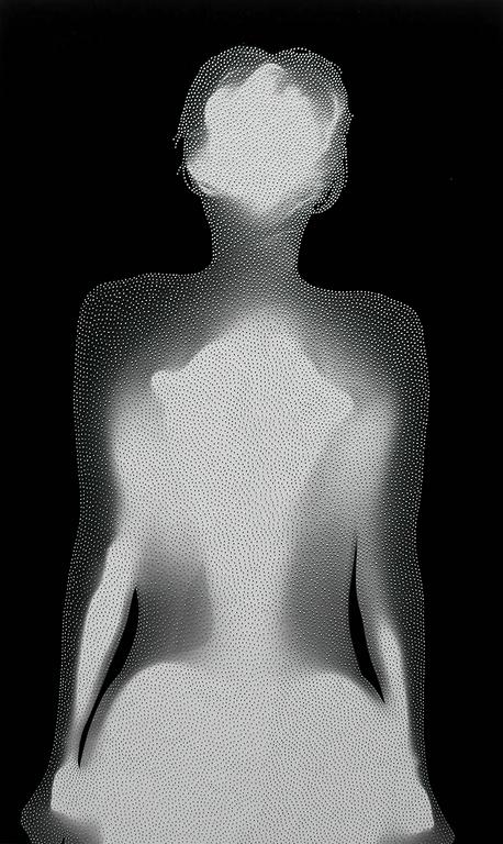 Catalogue raisonné, Henri Foucault, Buste - version A - 2007, photogramme