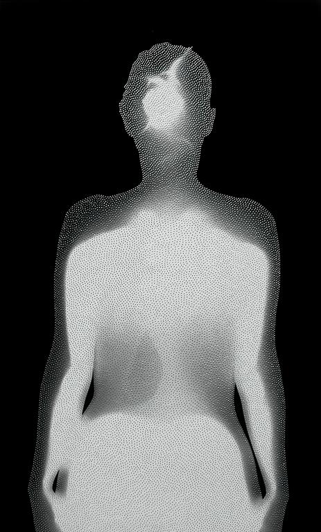 Catalogue raisonné, Henri Foucault, Buste - version B - 2007, photogramme