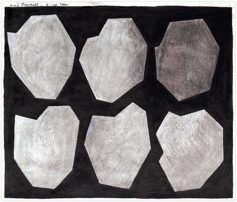 Catalogue raisonné, Henri Foucault, Dessin A - 1990