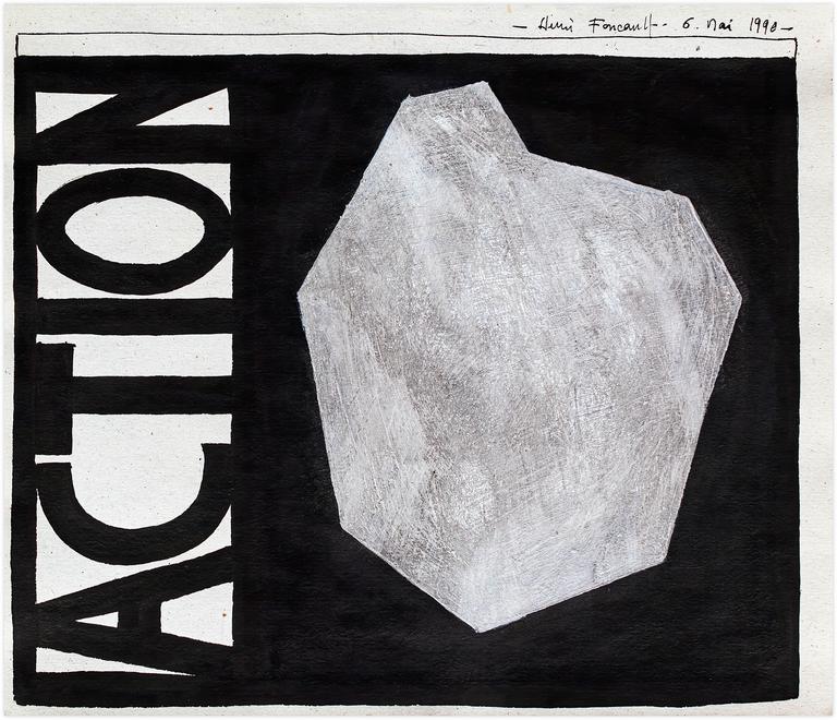 Catalogue raisonné, Henri Foucault, Dessin D - 1990