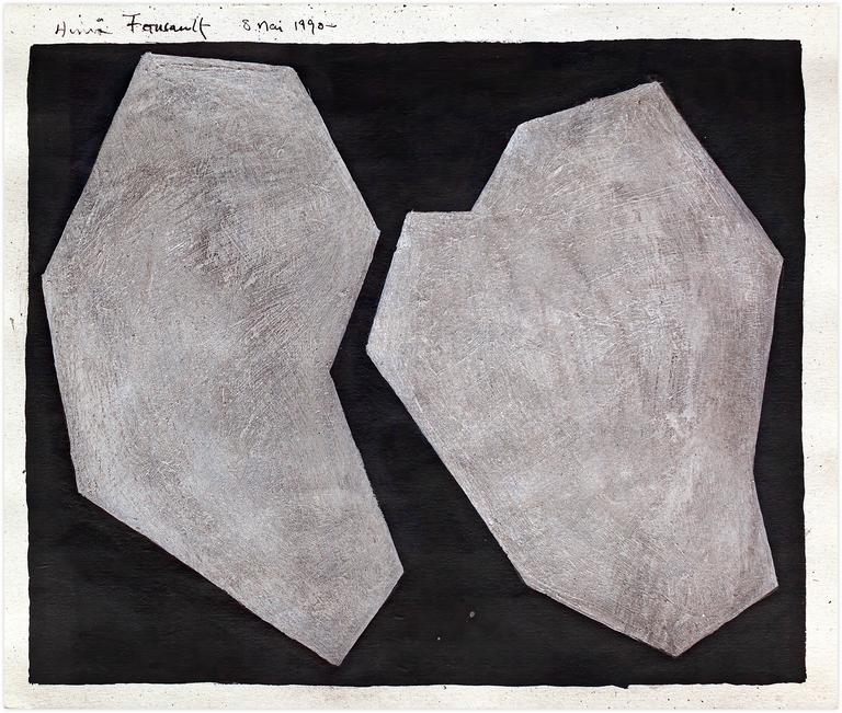 Catalogue raisonné, Henri Foucault, Dessin F - 1990