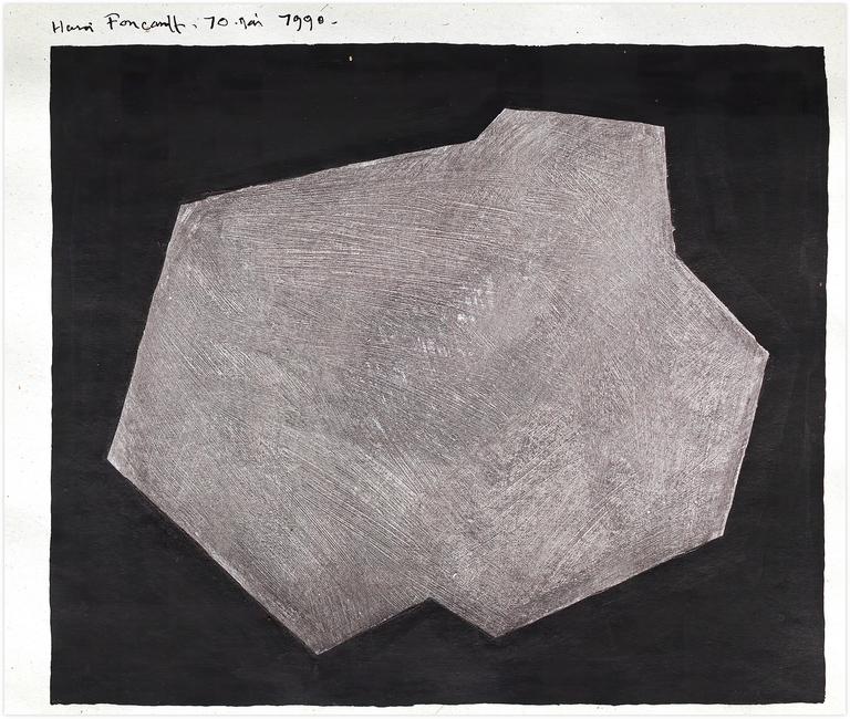 Catalogue raisonné, Henri Foucault, Dessin L - 1990