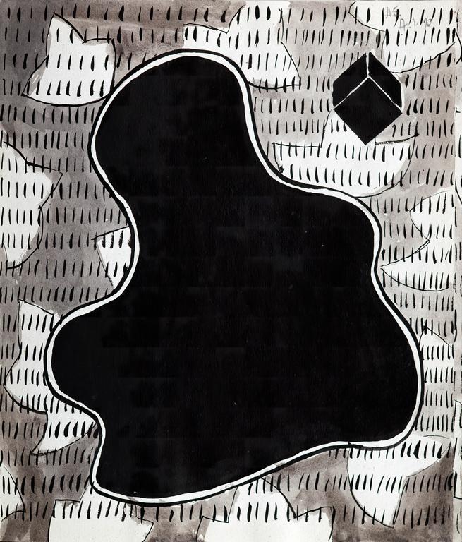 Catalogue raisonné, Henri Foucault, Dessin T - 1990