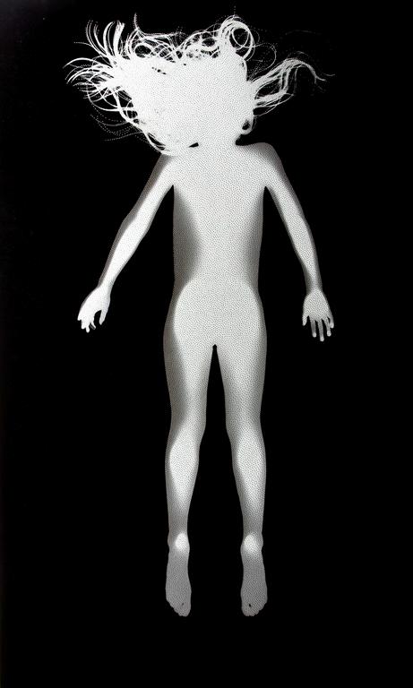 Catalogue raisonné, Henri Foucault, EFA - 2008, oeuvre photogramme et épingles