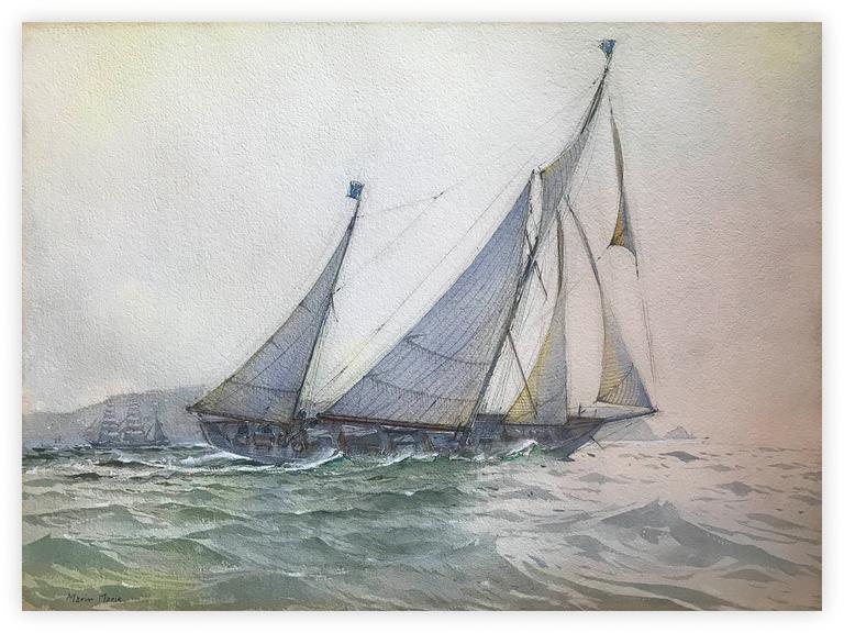 Marin Marie, Ketch, circa 1930