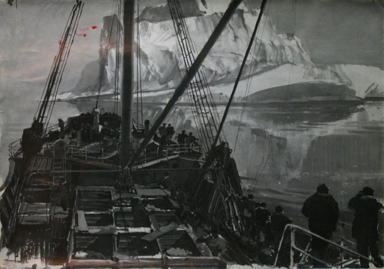 Marin Marie, L'Iceberg vu d'un chalutier