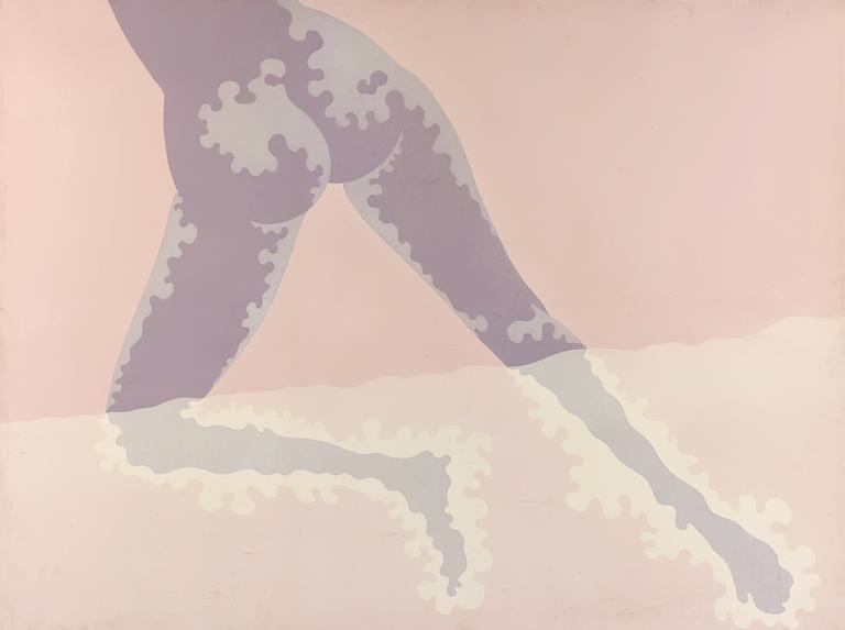Catalogue raisonné, Robert Malaval, Sherry Van Dike dans l'eau, 1967