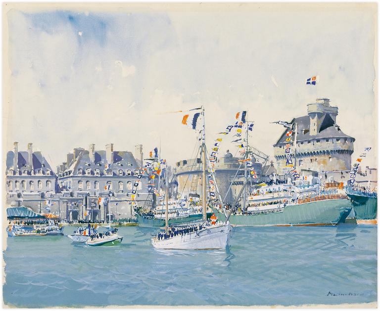 Marin Marie, Pardon des Terre-Neuvas à Saint-Malo