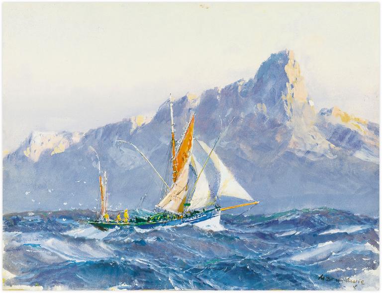 Marin Marie, Thonier camarétois aux Açores