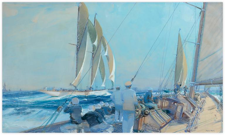 Catalogue raisonné, Catalogue raisonné de Marin Marie, Les Régates