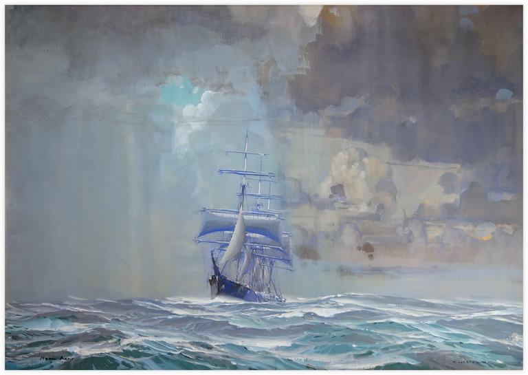 Marin Marie, Sans titre (voilier bleu)