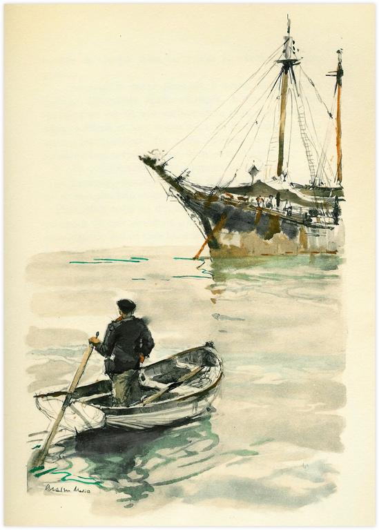 Catalogue raisonné, Marin Marie, Sans titre (la godille)