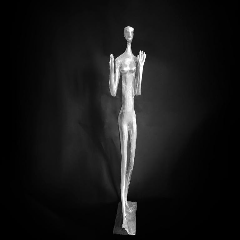 Catalogue raisonné Louis Derbré, Présence, sculpture en bronze