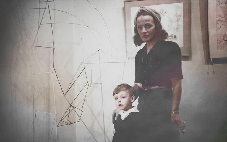 Isabelle et Michel Waldberg mars 1944 à New York