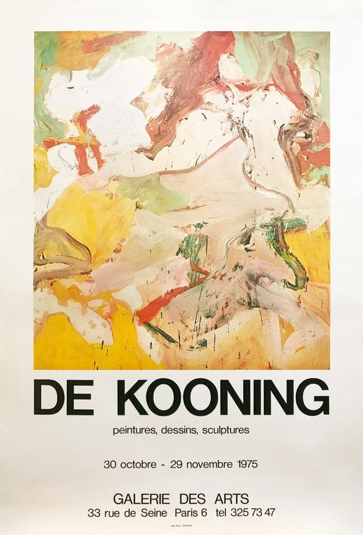 De Kooning : peinture, dessins, sculptures