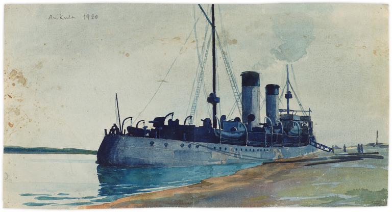 Marin Marie, Le Mikula, bateau russe, 1920