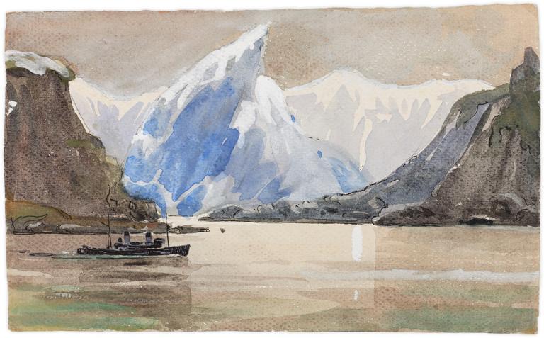 Marin Marie, Paysage polaire et steamer