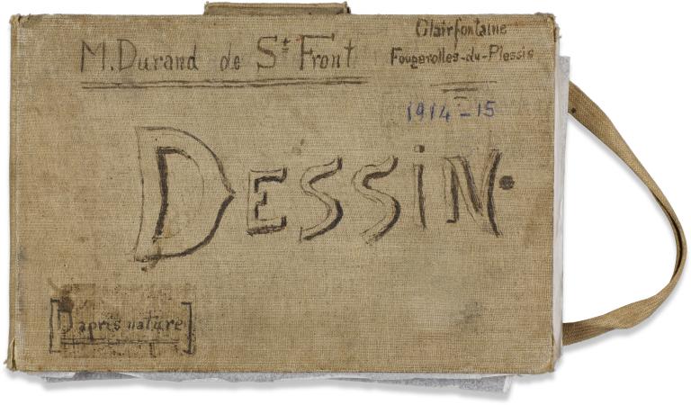 Carnet de dessins, 1914-1915