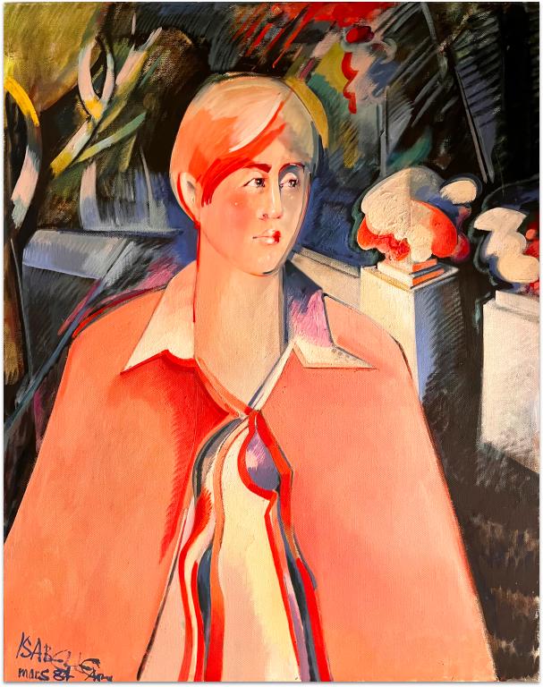Adolphe Deville, portrait de Isabelle, 1987