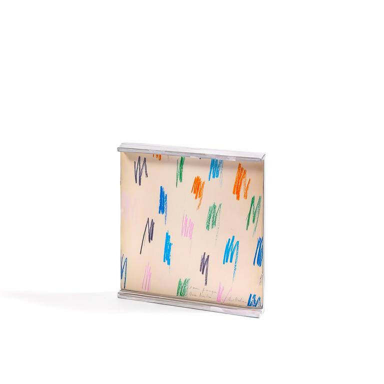 Albert Chubac, pastel monté sur un support