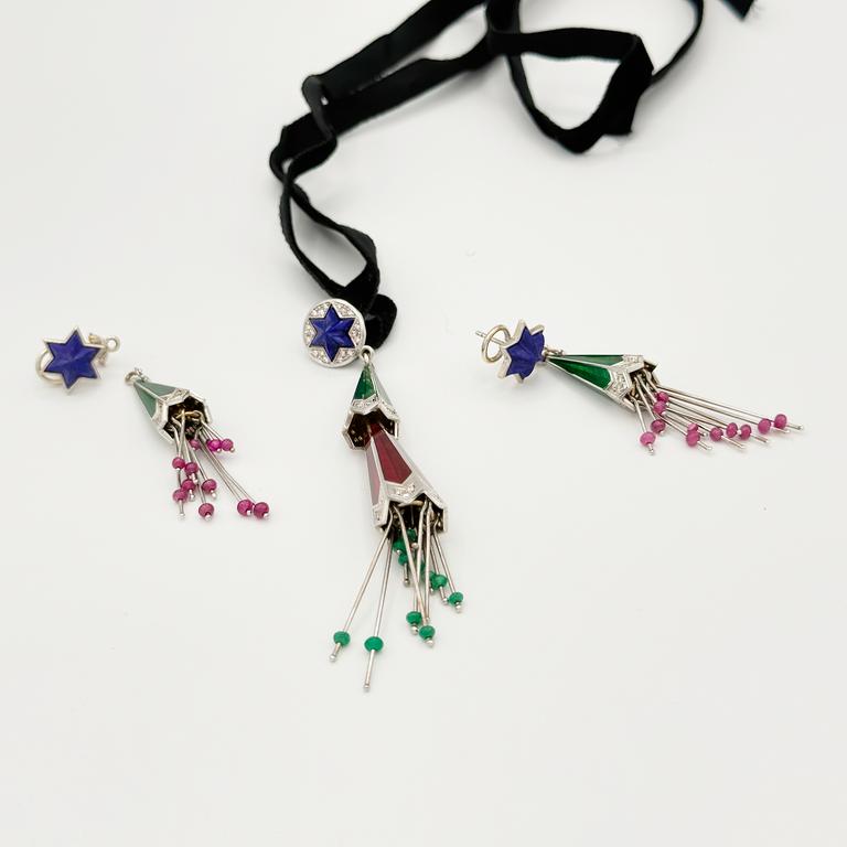 Adolphe Deville, Parure de bijoux, 2004