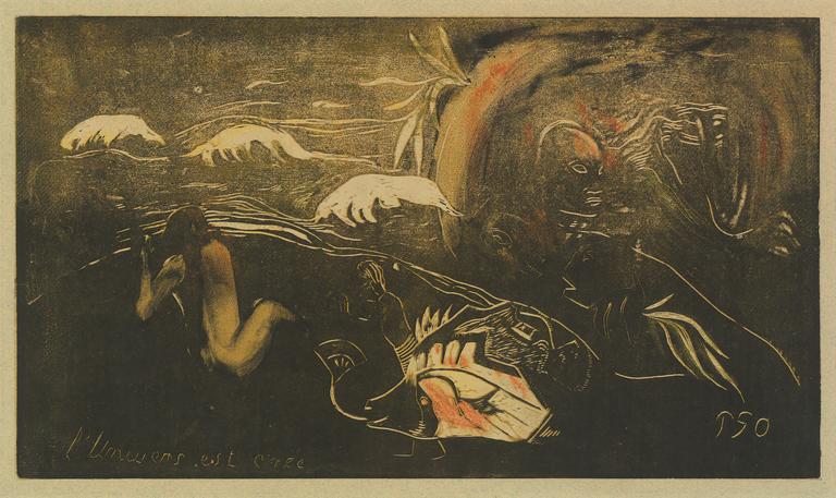 Paul Gauguin, L'univers est créé, circa 1894