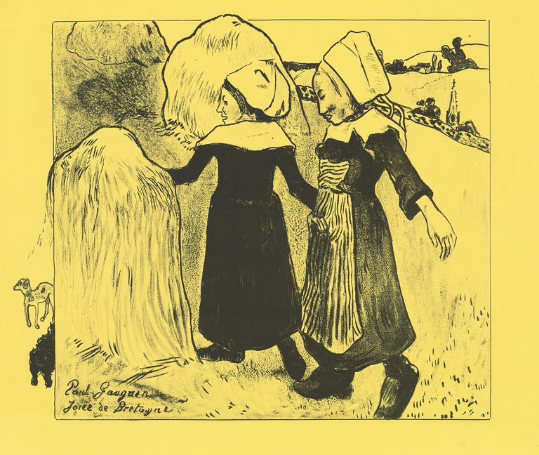 Paul Gauguin, Joies de Bretagne, 1889