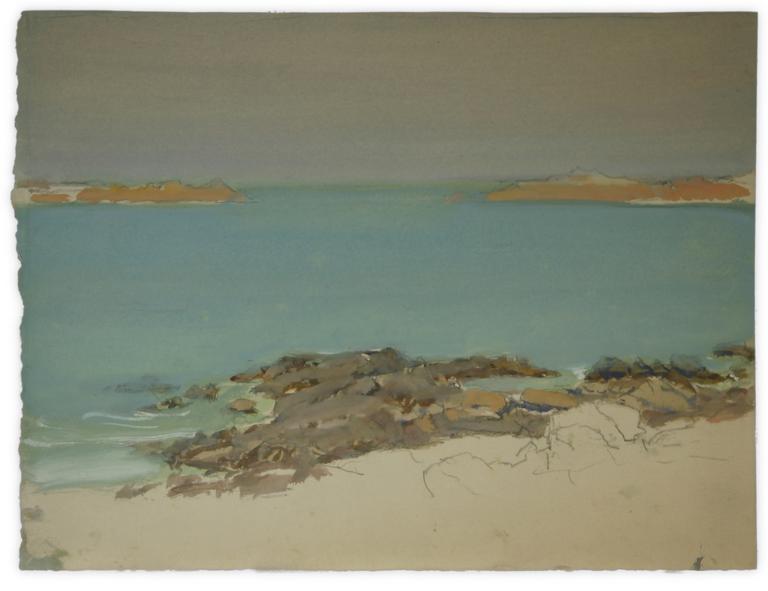 Marin Marie, Sans titre (Plage à Chausey)