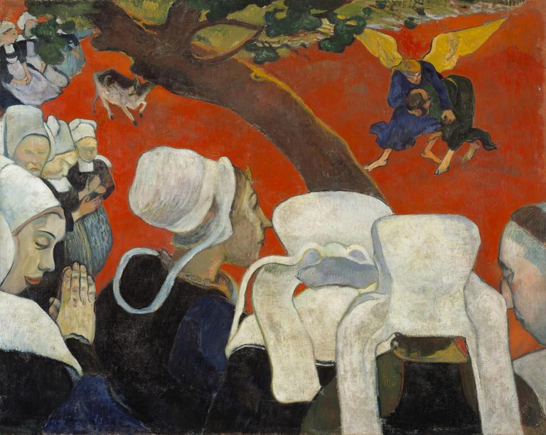 Paul Gauguin, La Vision après le Sermon, 1888
