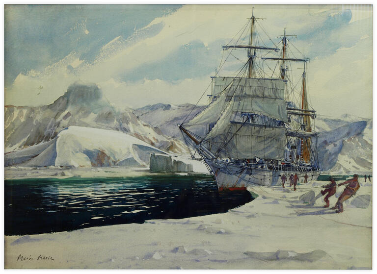 Marin Marie, Sans titre (amarrage)