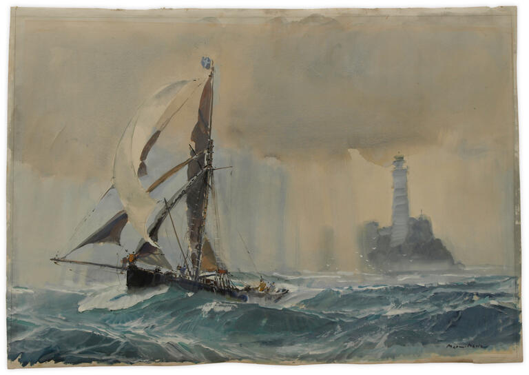 Catalogue raisonné, Marin Marie, Jolie Brise doublant le Fastnet