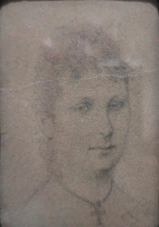 Paul Gauguin, Portrait de Mette Gad, circa 1873