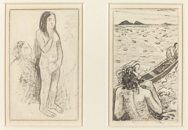 Catalogue raisonné, Paul Gauguin, Parau No Te Varau Ino et Légende tahitienne, 1890-1895