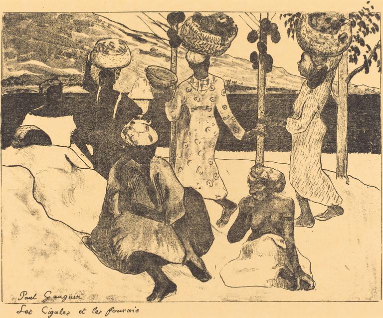 Les cigales et les fourmis : Mémoire de la Martinique, 1889