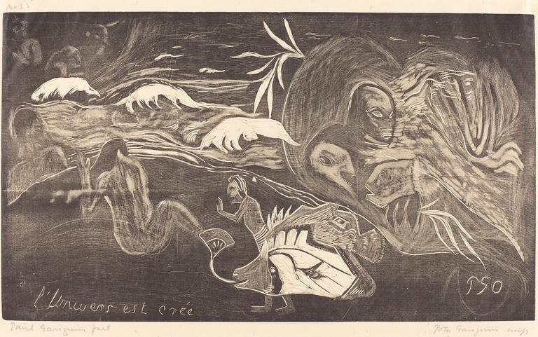 Paul Gauguin, L'Univers est créé, circa 1894
