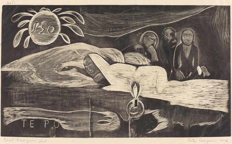 Paul Gauguin, Te Po (La longue nuit), 1894-1895