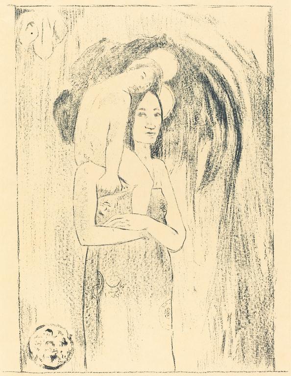 Paul Gauguin, Orana Maria (Nous te saluons, Marie), circa 1894
