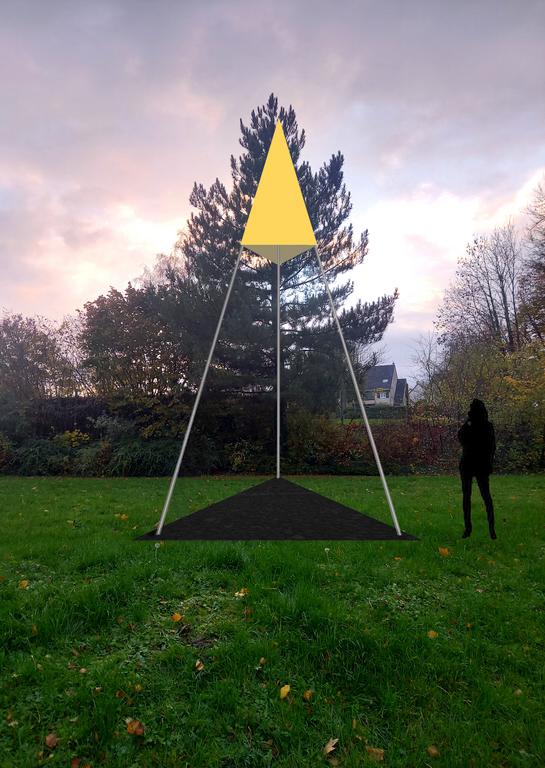 Caroline Le Méhauté, Le Relais, photomontage, 2023