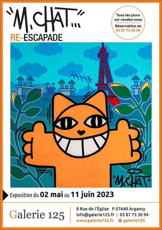 Galerie125 - Exposition M.Chat 2023