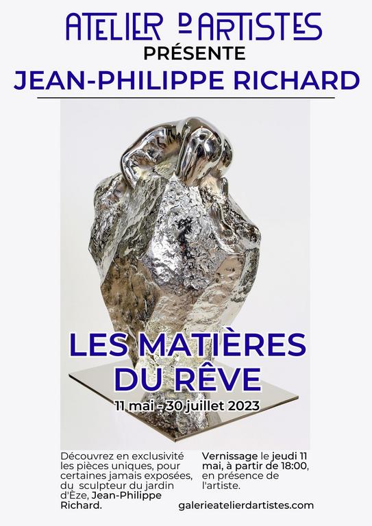 Atelier d'artistes présente : Jean-Philippe Richard « Les matières du rêve »