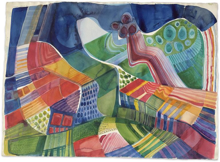 Catalogue raisonné, Adolphe Deville, Paysage ondulant