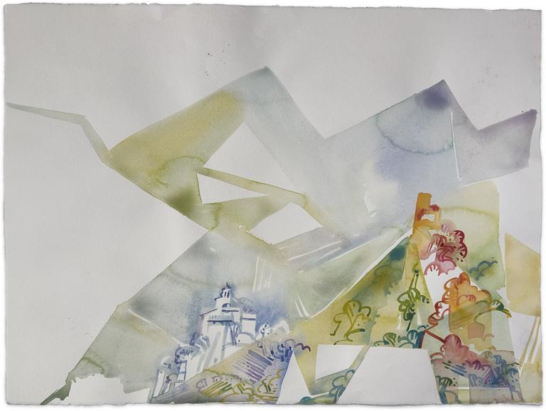 Catalogue raisonné, Adolphe Deville, village perché