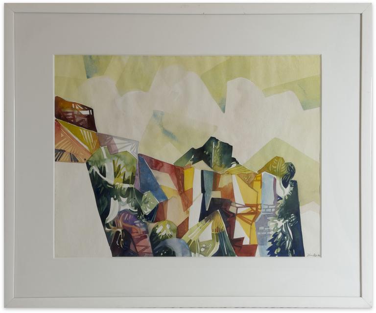 Catalogue raisonné, Adolphe Deville, Château de Saignon,1990