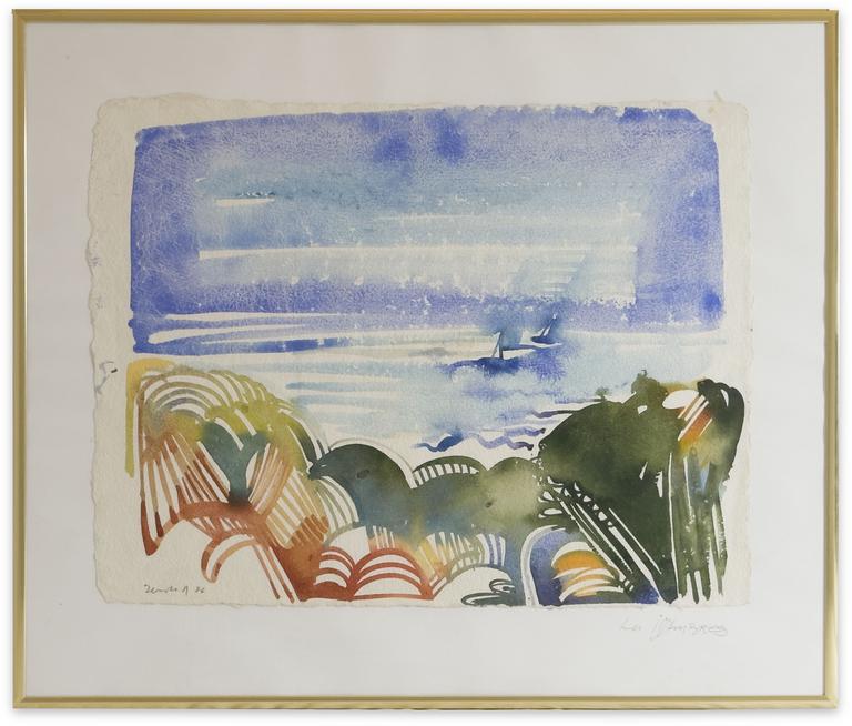 Catalogue raisonné, Adolphe Deville, Les Issambres,1976