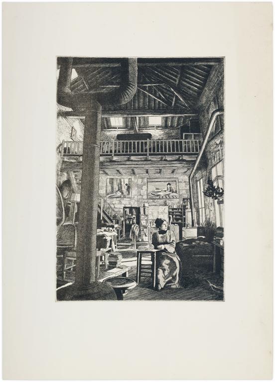 Catalogue raisonné, Claude Grobéty, Grande Charpente - 1977